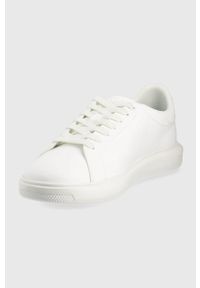 ACBC buty kolor biały. Nosek buta: okrągły. Zapięcie: sznurówki. Kolor: biały. Materiał: guma. Wzór: motyw zwierzęcy #3