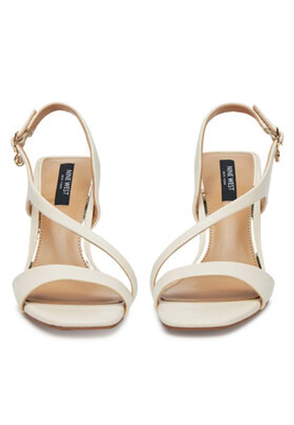 Nine West Sandały SXH1374-20 Beżowy. Kolor: beżowy. Materiał: materiał, syntetyk
