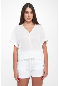 Ecoalf - Bluzka damska lniana Dora ECOALF. Materiał: len #2