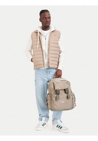 Adidas - adidas Plecak Backpack KQ6369 Beżowy. Kolor: beżowy. Materiał: materiał #1