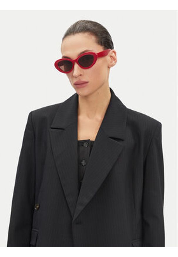 Jenny - JENNY Okulary przeciwsłoneczne 4WF-014-SS25 Czerwony. Kolor: czerwony