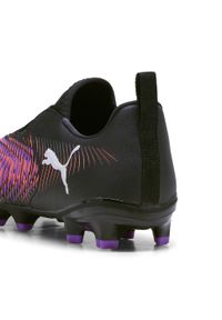 Puma - Młodzieżowe buty piłkarskie FUTURE 8 MATCH LL FG/AG PUMA Black White Glowing Red. Kolor: czerwony, biały, wielokolorowy, czarny. Sport: piłka nożna
