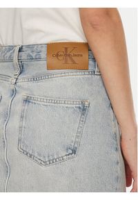 Calvin Klein Jeans Spódnica jeansowa J20J224534 Niebieski Regular Fit. Kolor: niebieski. Materiał: bawełna #3