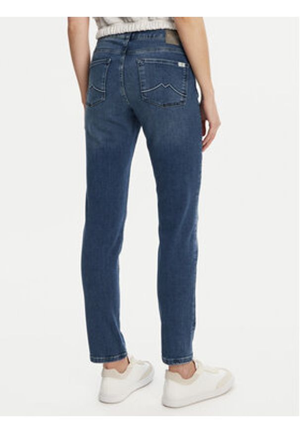 Mustang Jeansy Crosby 1013592 Granatowy Slim Fit. Kolor: niebieski
