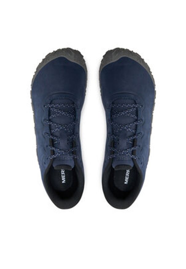 Merrell Trekkingi Vapor Glove 6 Ltr J067865 Granatowy. Kolor: niebieski. Materiał: skóra. Sport: turystyka piesza