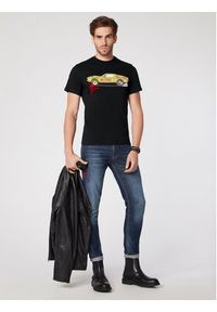 Rage Age T-Shirt Mark Czarny Regular Fit. Kolor: czarny. Materiał: bawełna #3