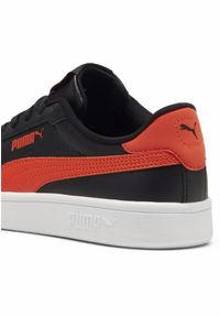 Puma - Młodzieżowe skórzane sneakersy Smash 3.0 PUMA. Kolor: czerwony, czarny, wielokolorowy. Materiał: skóra