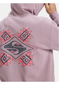 Quiksilver Bluza Graphic EQYFT05131 Fioletowy Regular Fit. Kolor: fioletowy. Materiał: syntetyk #4