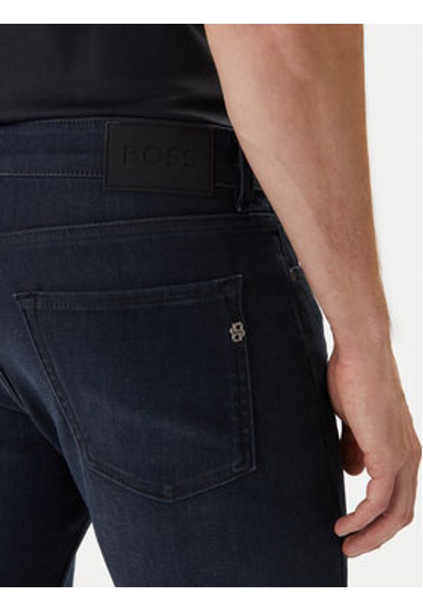 BOSS Jeansy P-Delaware 50555207 Granatowy Regular Fit. Kolor: niebieski