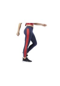 Legginsy treningowe damskie Reebok Linear Logo. Kolor: szary