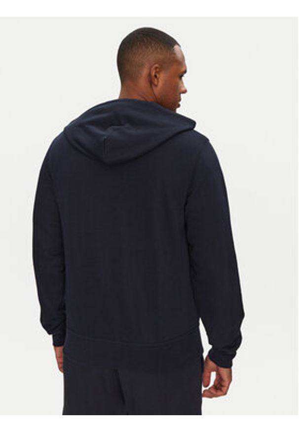 Champion Bluza 220728 Granatowy Slim Fit. Kolor: niebieski. Materiał: bawełna, syntetyk