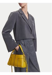 Elisabetta Franchi Torebka BS-06A-51E2-V400 Żółty. Kolor: żółty. Materiał: skórzane #5