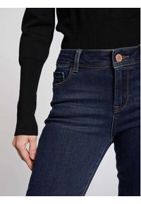 Morgan Jeansy 201-POM.P Granatowy Slim Fit. Kolor: niebieski #3