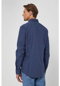 Calvin Klein - Koszula bawełniana. Typ kołnierza: button down. Kolor: niebieski. Materiał: bawełna. Długość rękawa: długi rękaw. Długość: długie #2