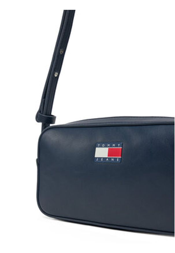 Tommy Jeans Torebka Tjw Ess Must Convertible Camera AW0AW17290 Granatowy. Kolor: niebieski. Materiał: skórzane