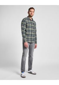 Lee - LEE MĘSKA KOSZULA LEE REGULAR SHIRT GREEN 112355698 #4