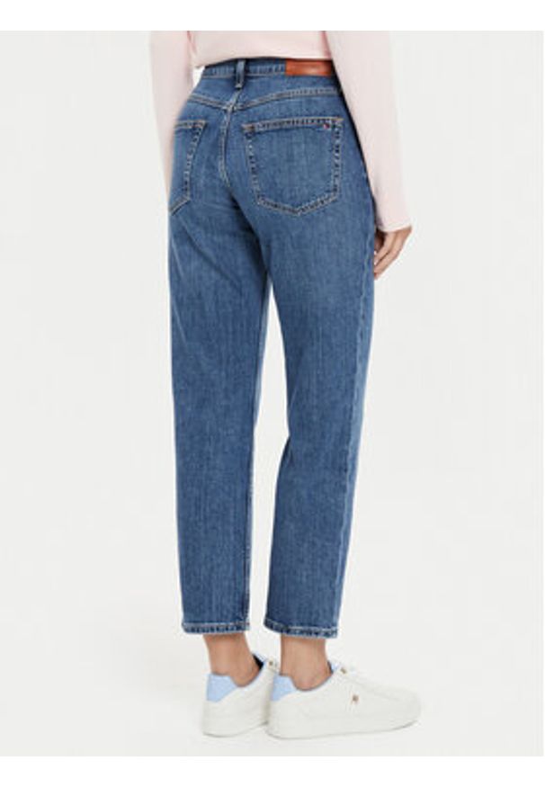 TOMMY HILFIGER - Tommy Hilfiger Jeansy Classic WW0WW42489 Niebieski Straight Fit. Kolor: niebieski