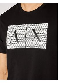Armani Exchange T-Shirt 8NZTCK Z8H4Z 1200 Czarny Slim Fit. Kolor: czarny. Materiał: bawełna #2