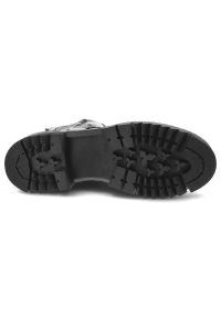 Czarne Botki Artiker Eleganckie Skórzane Buty. Kolor: czarny. Materiał: skóra. Styl: elegancki #7