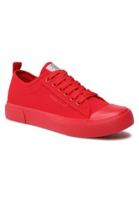 Trampki Cross Jeans HH2R4016C Red. Kolor: czerwony. Materiał: materiał #1