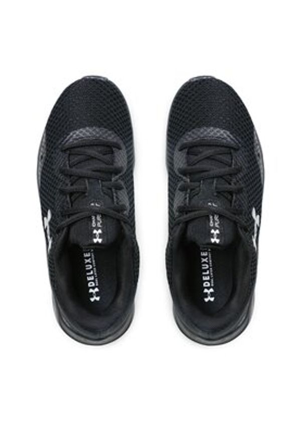 Under Armour Buty do biegania Ua W Charged Pursuit 3 3024889-003 Czarny. Kolor: czarny. Materiał: materiał