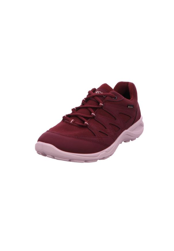 ecco - Buty do chodzenia damskie Ecco Terracruise Lt. Zapięcie: sznurówki. Kolor: czerwony. Materiał: materiał, syntetyk. Szerokość cholewki: normalna. Styl: sportowy