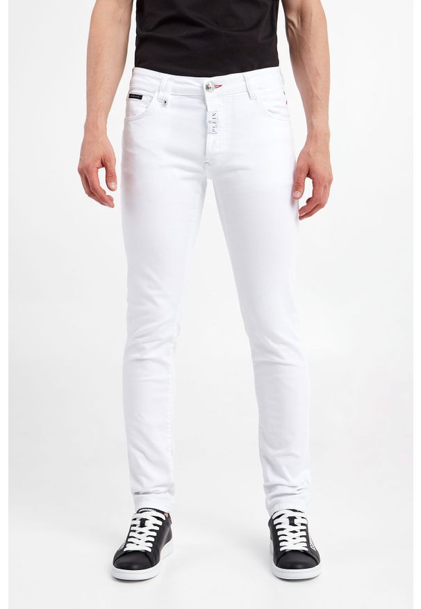 Philipp Plein - Jeansy męskie PHILIPP PLEIN. Wzór: aplikacja, gładki