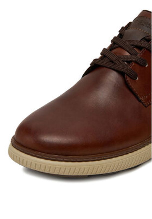 Rieker Sneakersy B3313-24 Brązowy. Kolor: brązowy. Materiał: skóra