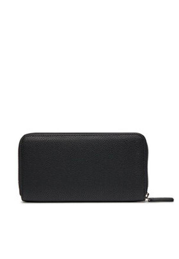 Armani Exchange Duży Portfel Damski 948068 CC783 00020 Czarny. Kolor: czarny. Materiał: materiał