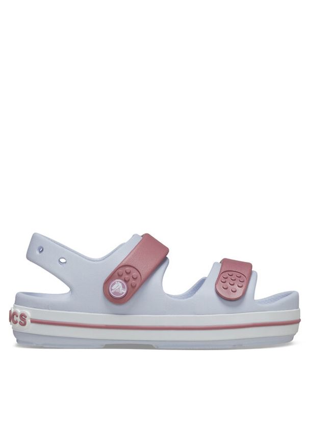 Crocs Sandały Crocband Cruiser Sandal Kids 209423 Błękitny. Kolor: niebieski