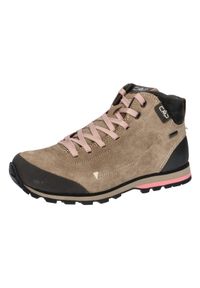 Buty turystyczne damskie CMP Elettra Mid WP. Kolor: beżowy. Styl: sportowy #1