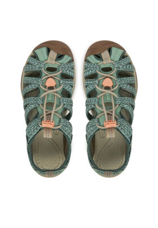 keen - Keen Sandały Whisper W 1029012 Zielony. Kolor: zielony. Materiał: materiał