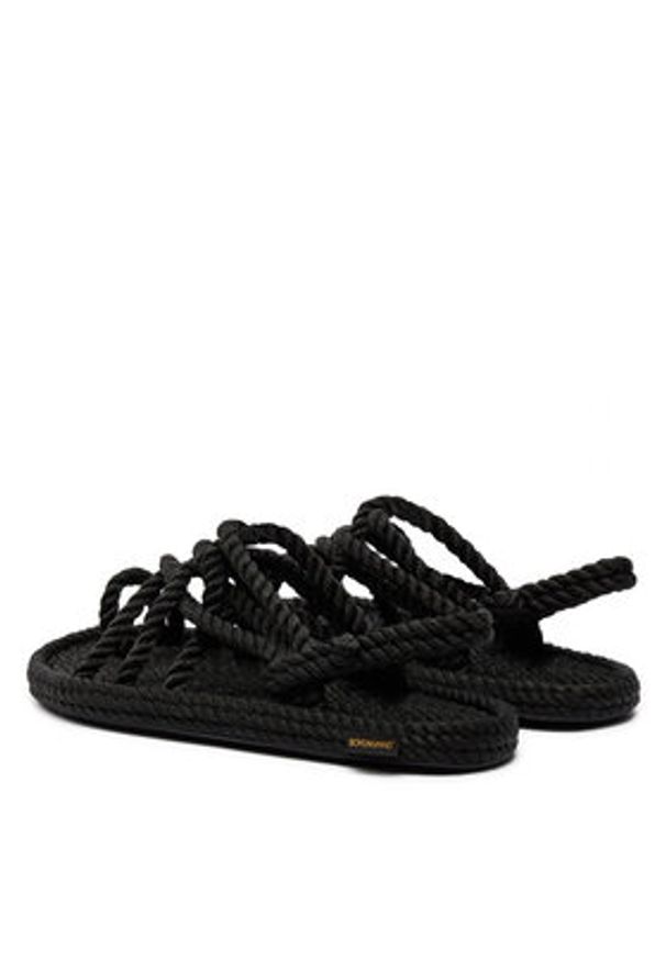 Bohonomad Espadryle Cape Point CPT.0020.WRS Czarny. Kolor: czarny. Materiał: materiał