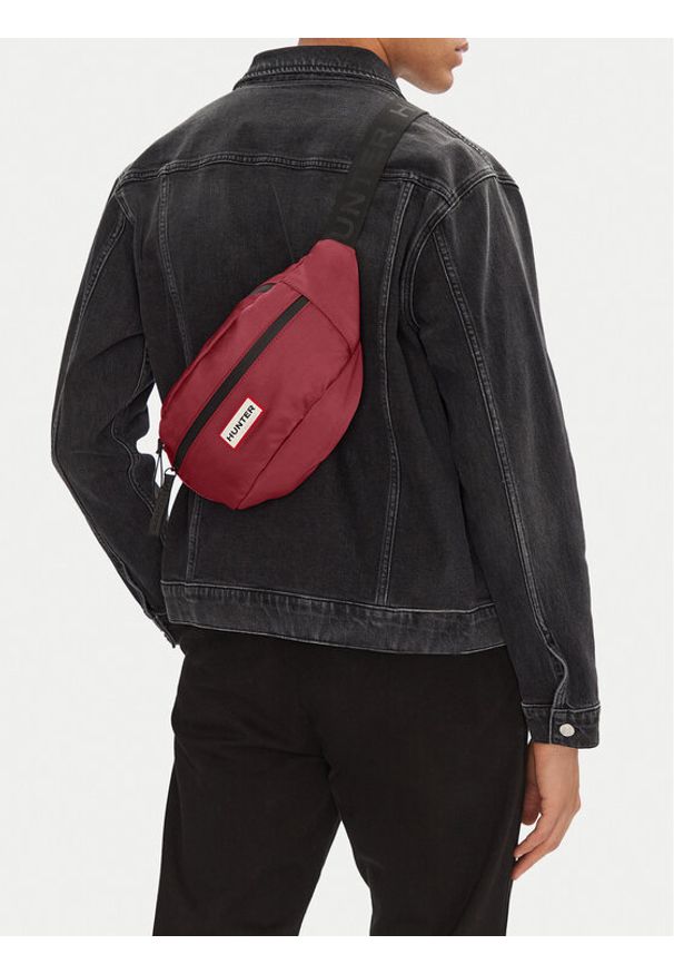 Hunter Nerka HTR-B-010-07 Bordowy. Kolor: czerwony. Materiał: materiał