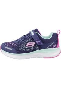 skechers - Buty do chodzenia dla dzieci Skechers Ultra Groove-hydro M. Kolor: niebieski. Materiał: syntetyk, materiał. Szerokość cholewki: normalna. Model: Skechers Sport. Sport: turystyka piesza
