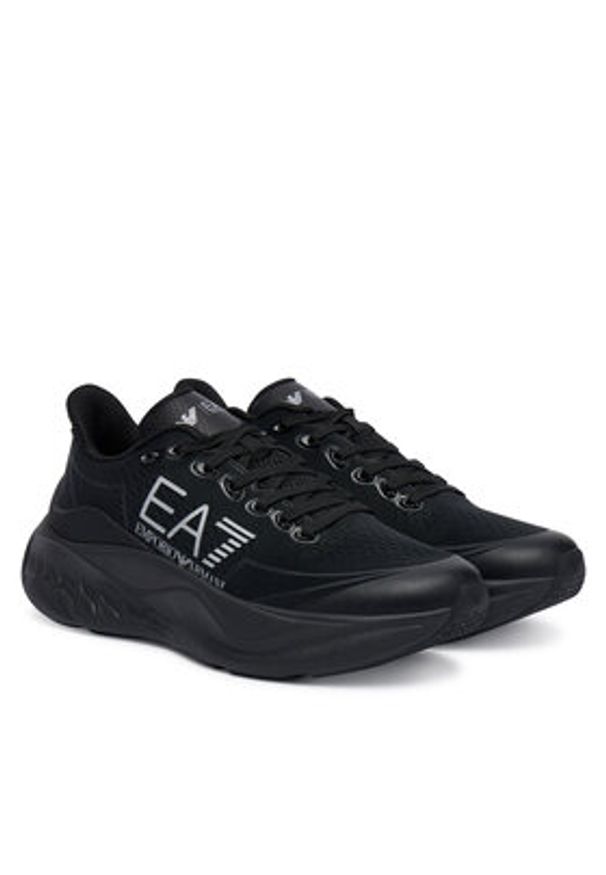 EA7 Emporio Armani Sneakersy X8X245 XK442 MC270 Czarny. Kolor: czarny. Materiał: materiał