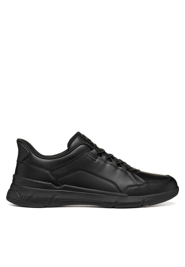 Geox Sneakersy U Vittour Plus U659KA 000BC C9999 Czarny. Kolor: czarny. Materiał: skóra
