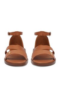 U.S. Polo Assn. Sandały EO-CASSIE003W/6Y1 Brązowy. Kolor: brązowy. Materiał: skóra #8