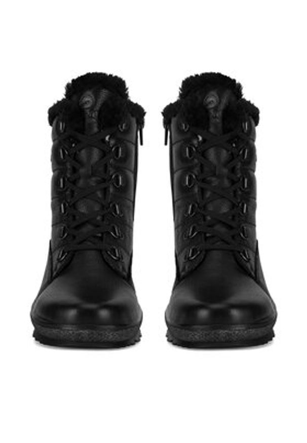 Remonte Botki R8480-01 Czarny. Kolor: czarny. Materiał: skóra