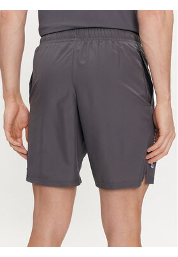 Under Armour Szorty sportowe Ua Woven Wdmk Shorts 1383356-025 Szary Loose Fit. Kolor: szary. Materiał: syntetyk. Styl: sportowy