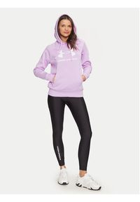 Under Armour Bluza Ua Rival Fleece Big Logo 1379501 Różowy Loose Fit. Kolor: różowy. Materiał: bawełna