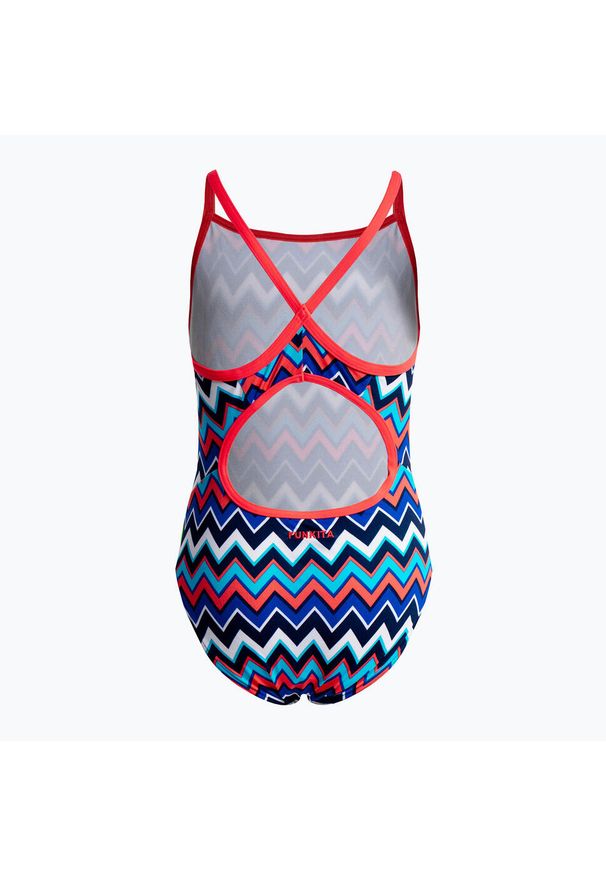 FUNKITA - Strój pływacki jednoczęściowy damski Funkita Diamond Back One Piece. Kolor: wielokolorowy
