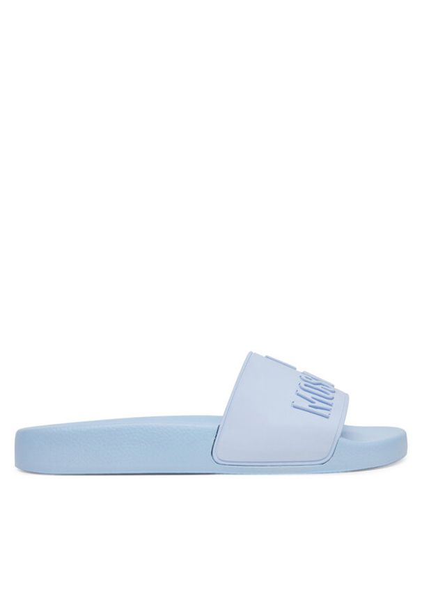 Love Moschino - LOVE MOSCHINO Klapki JA28052G0MI15712 Niebieski. Kolor: niebieski