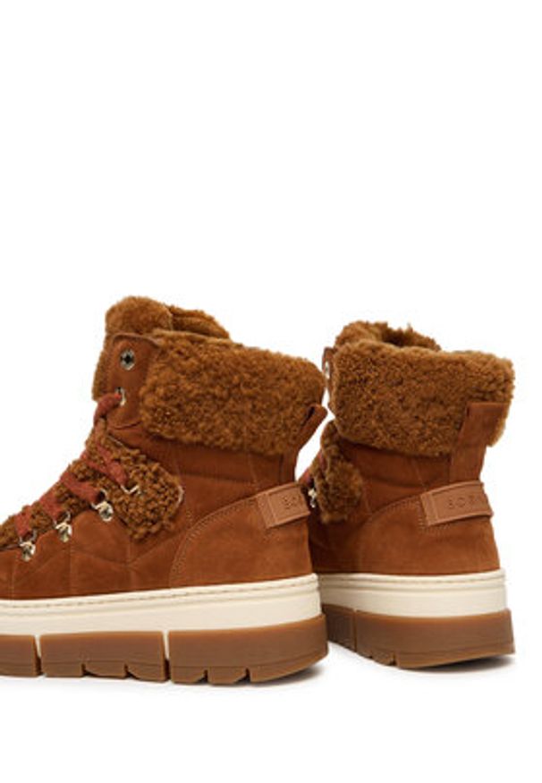 Bogner Trzewiki Vaduz S 5 A 22546423 Brązowy. Kolor: brązowy. Materiał: zamsz, skóra