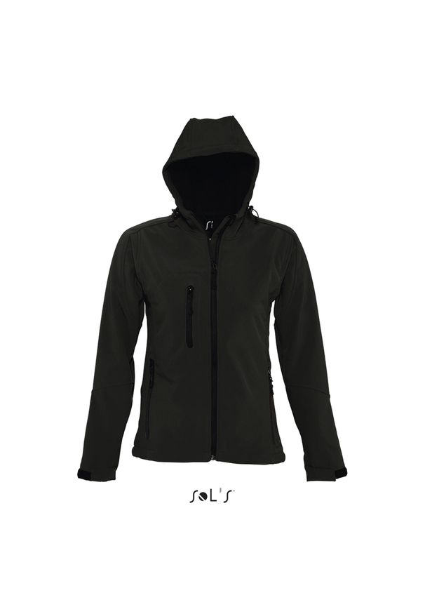 SOL'S - Damska wiatrówka Sol's Replay. Kolor: czarny