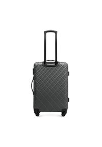 Wittchen - zestaw walizek z ABS-u z deseniem. Kolor: czarny, szary, wielokolorowy. Materiał: guma #2