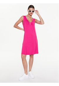 Liu Jo Beachwear Sukienka letnia VA3049 J5360 Różowy Regular Fit. Kolor: różowy. Materiał: wiskoza. Sezon: lato #5