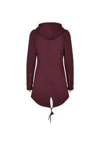 Urban Classics - Parka Dresowa Dla Kobiet. Kolor: czerwony, wielokolorowy, brązowy. Materiał: dresówka