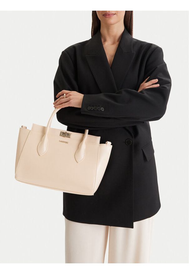 Lasocki Torebka CEO-LSK-L-020-09 Beżowy. Kolor: beżowy