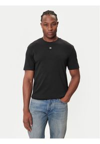 Hugo - HUGO T-Shirt Dalile 50505201 Czarny Regular Fit. Kolor: czarny. Materiał: bawełna #1